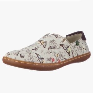 El Naturalista El Viajero N271 Canvas Slip On Shoes Butterfly 39 8.5